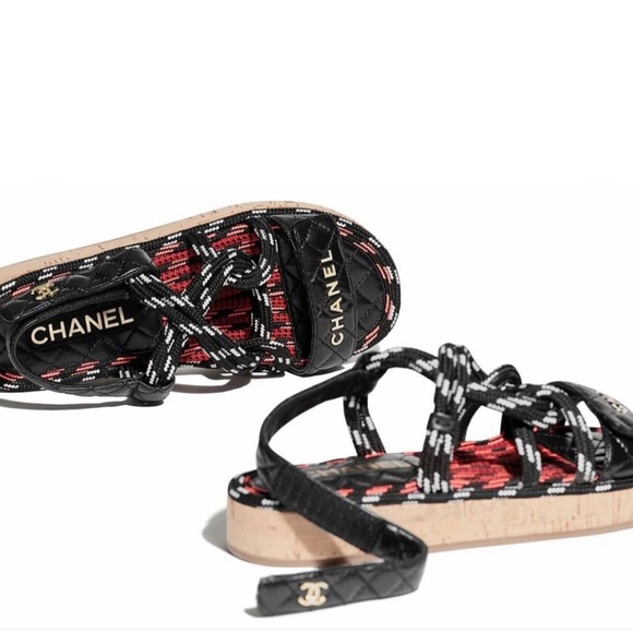 Chanel Rope Sandals - Picture 1 of 4